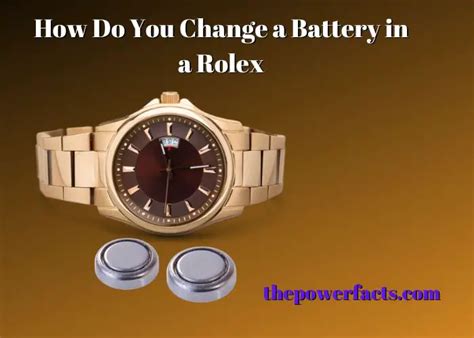 do rolex have a battery|how to replace rolex battery.